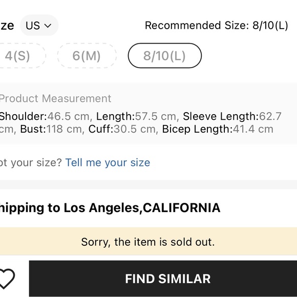 Open front fuzzy coat - Picture 6 of 6